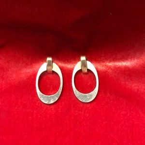 Silver earrings